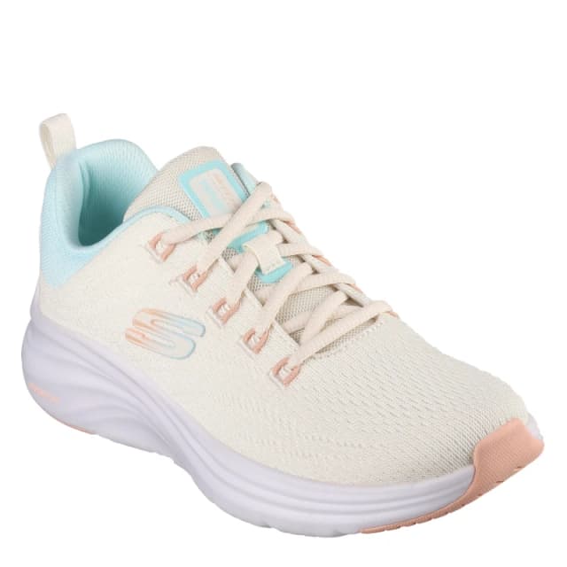 Skechers Engineered Mesh Lace-Up W Air-Cool Runners Womens - Beige Beige 2.5