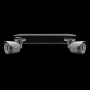 ESP Rekor 4 Channel HD 500GB CCTV System with 2 Bullet Cameras Grey - RHD4KB2G