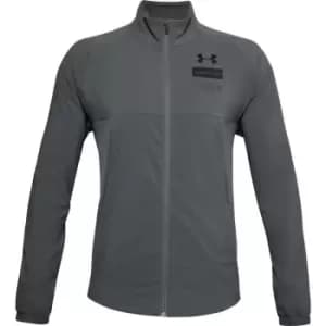 Under Armour Summer Woven Zip Jacket Mens - Grey