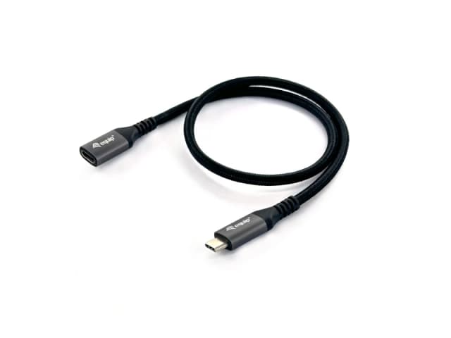 Equip USB 3.2 Gen 2 C to C Extension Cable. M/F. 0.5m. 4K/60Hz. 10Gbps