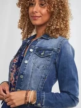 Joe Browns Joe's Essential Repreve Denim Jacket - Blue Size 10, Women