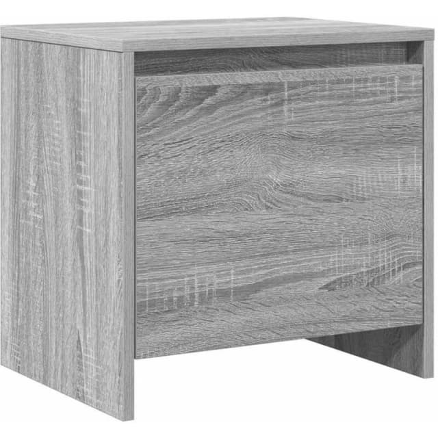 VIDAXL Bedside Cabinet Grey Sonoma 45x34x44.5cm Engineered Wood Vidaxl 8720286837306