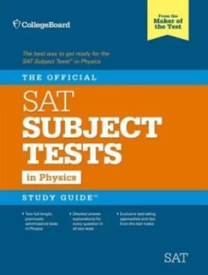 The official SAT subject test in physics study guide by