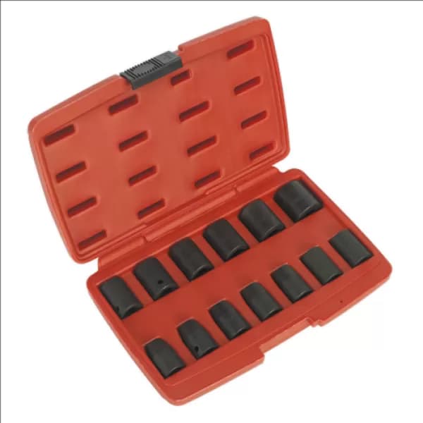 Genuine SEALEY AK5613M Impact Socket Set 13pc 1/2Sq Drive Metric