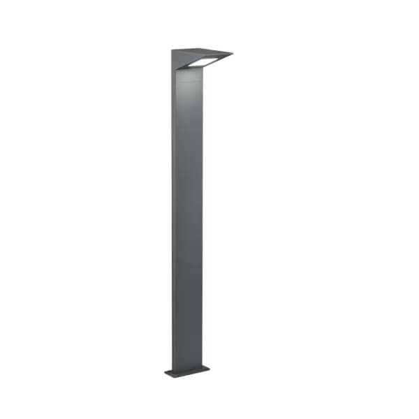 Nelson Modern 100cm Outdoor Bollard Anthracite 3000K IP54