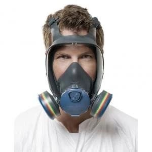 Moldex 9000 Full Face Mask Lightweight Peripheral Vision Large Grey