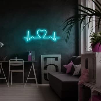 Love Rhythm - Blue Blue Wall Lamp