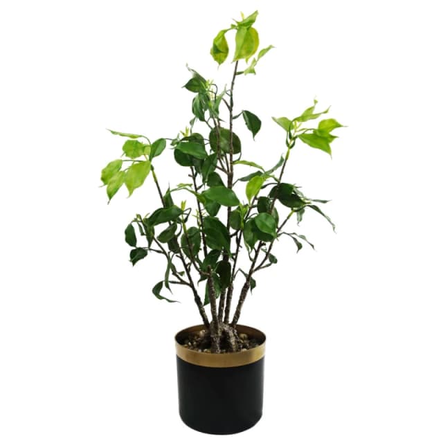 N/A 60cm Artificial Banyan Bonsai Ficus Tree