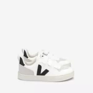 Kids V-10 Trainers in Organic Cotton with Touch 'n' Close Fastening