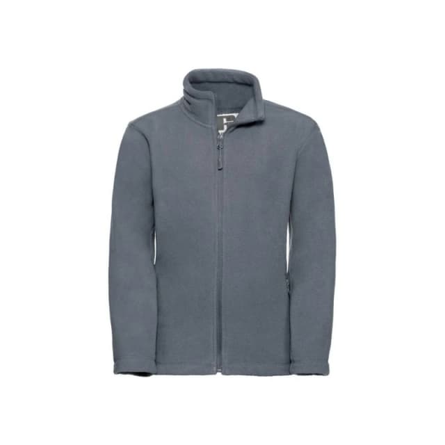Russell Fleece Jacket in Grey Size: 3-4 Years Grey Unisex 3-4 Years