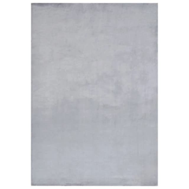 Beliani Faux Fur Rug Mirpur Grey 160 X 230 Cm