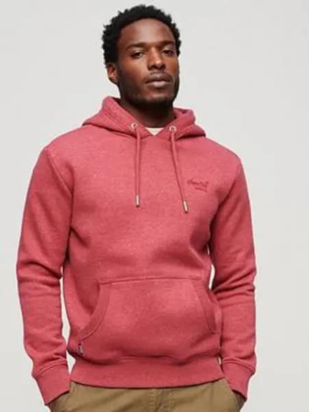 Superdry Berry Essential Logo Hoodie