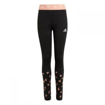 adidas UP Training Tights Junior Girls - Black/Blush