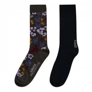 Levis 2p Socks - Khaki