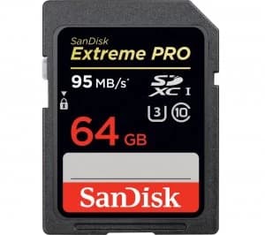 SanDisk Extreme PRO 64GB SDXC Memory Card
