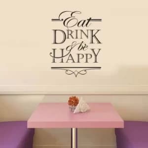 YS-36 Black Decorative Wall Sticker