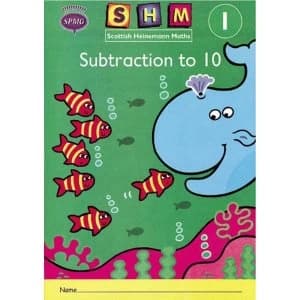 Scottish Heinemann Maths 1: Subtraction to 10 Activity Book 8 Pack 1999 Multiple copy pack
