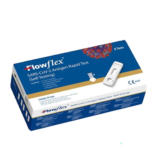 Flowflex SARS-CoV-2 Antigen Rapid Test, 5 per Pack