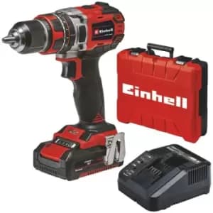 Einhell TE-CD 18/50 Li-I BL 18V Brushless Combi Drill with 1x 4.0Ah Battery, Charger & Case - N/A