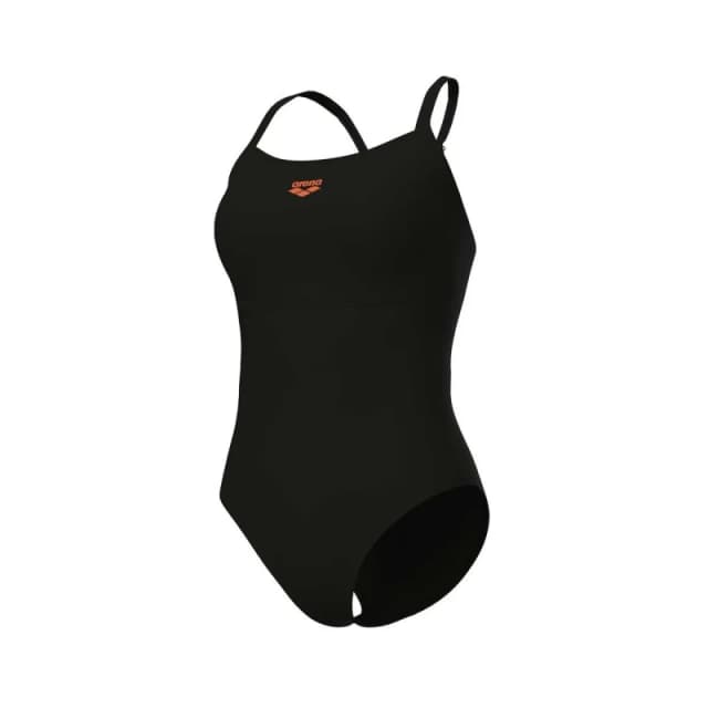 Womens 1 Piece swimsuit Arena Solid Noir Female 44