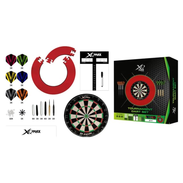XQ Max Tournament Darts Set Dart Boards One Size Red 41706808000