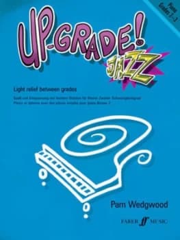 up-Grade Jazz Grades 2-3 piano by Pam Wedgwood Book