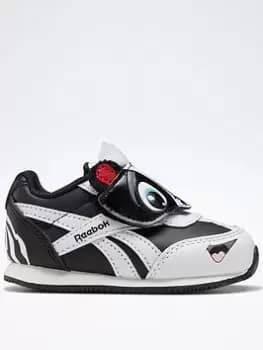 Reebok Royal Classic Jogger 2 Kc Shoes, Black/White, Size 5.5 Younger