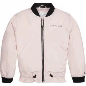 Calvin Klein Calvin Essential Light Bomber Jacket - Chalk Pink