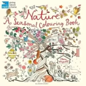 RSPB Nature A Seasonal Colouring Book by Flora Waycott
