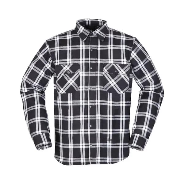 Modeka Colden Motoshirt Black White Size 2XL