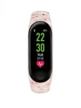 Radley Activity Tracker With Pale Pink Dog Print Silicone Strap Ladies Watch