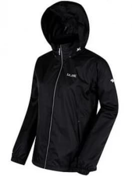 Regatta Regatta Corinne Iv Waterproof Packable Jacket, Black, Size 8, Women