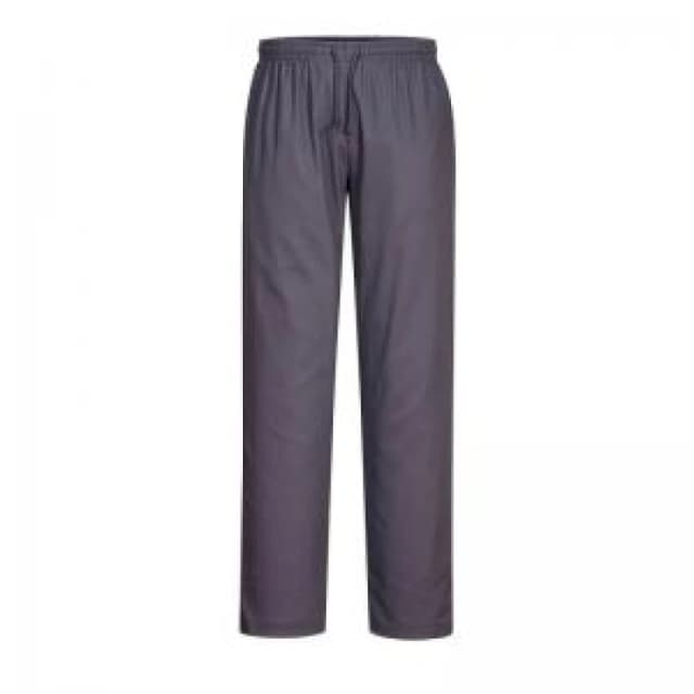 Portwest C070 Drawstring Chef Trousers C070SGRXL Colour: Slate Grey