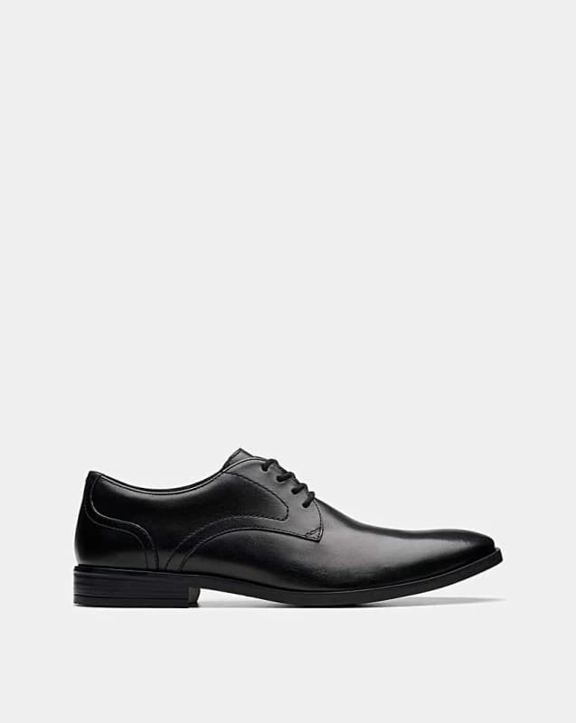 Clarks Brandon Lace Formal Shoes, Black, Size 12, Men Black VZZMQ Male 12
