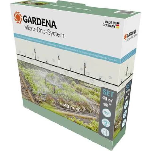 Gardena Micro-Drip-System Set Gemuese-/Blumenbeet 60qm