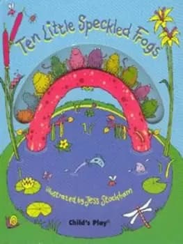 Ten little speckled frogs by Jess Stockham