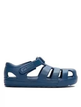 Clarks Move Kind Kid Jelly Sandal, Blue, Size 10 Younger