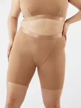 Oola Control Cycling Short, Dark Beige, Size 14-16, Women