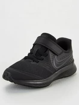 Nike Childrens Star Runner 2 Trainers - Black, Size 11