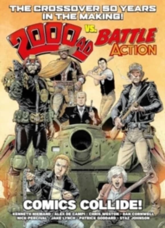 2000 AD Vs Battle Action: Comics Collide! Paperback / softback