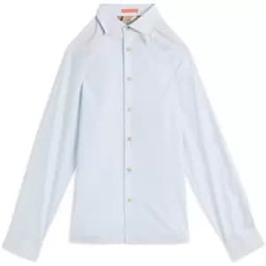 Ted Baker Walkar Ls Stripe Shirt - Blue