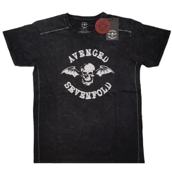 Avenged Sevenfold - Logo Unisex Large T-Shirt - Black