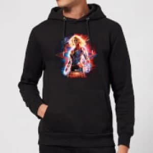 Captain Marvel Poster Hoodie - Black