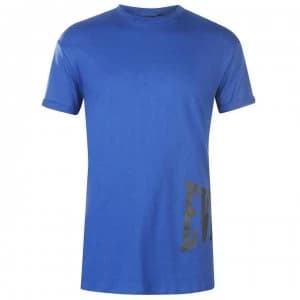 Everlast Print T Shirt Mens - Navy