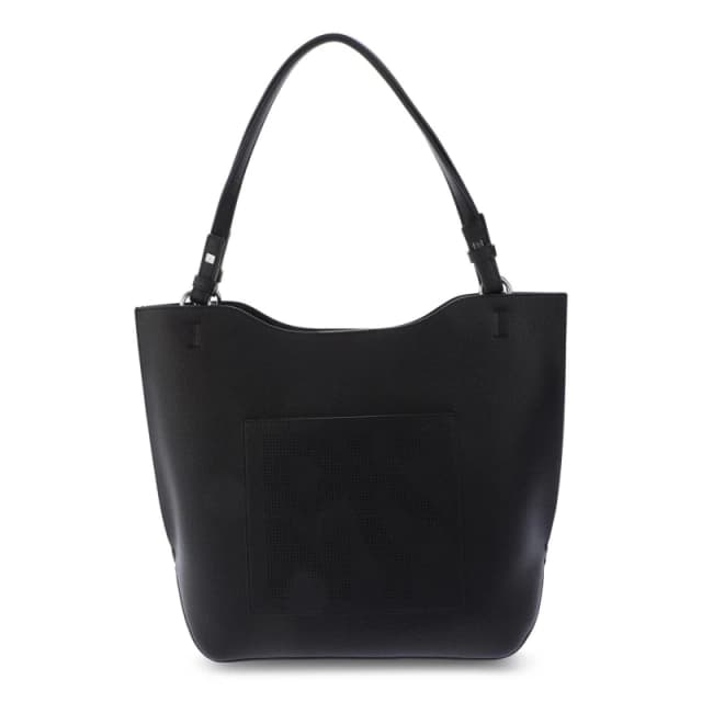 DKNY Toby Tote Bag Black Silver female One Size