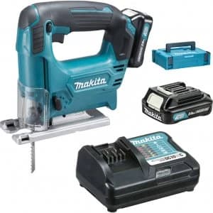 Makita JV101 10.8v Cordless CXT Jigsaw 2 x 2ah Li ion Charger Case