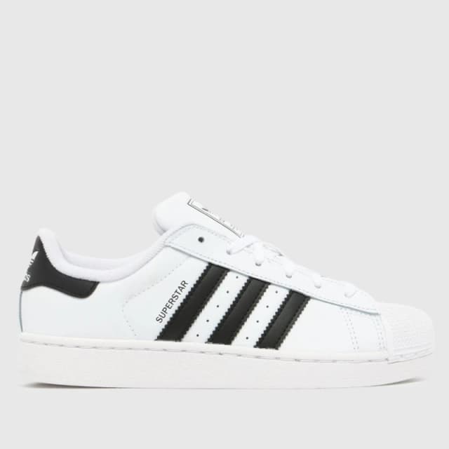 adidas Originals Superstar II Shoes Childrens White/Black unisex C12 (30.5)
