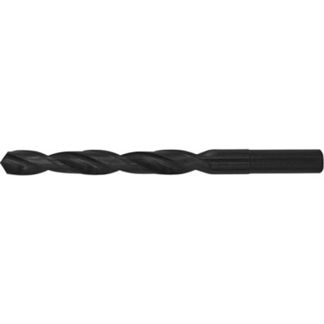 Loops 11 x 140mm HSS Roll Forged Blacksmith Drill Bit - Reduced Shank - 95mm Flute Black