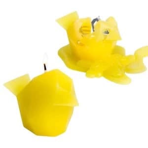 Yellow Bibi Bird PyroPet Candle