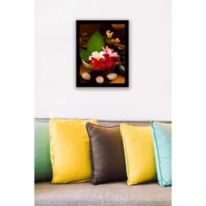 SC0130 Multicolor Decorative Framed MDF Painting
